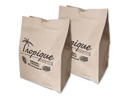 Bolsa de Papel Kraft sin Manija