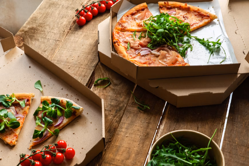 Caja de pizza ecológica