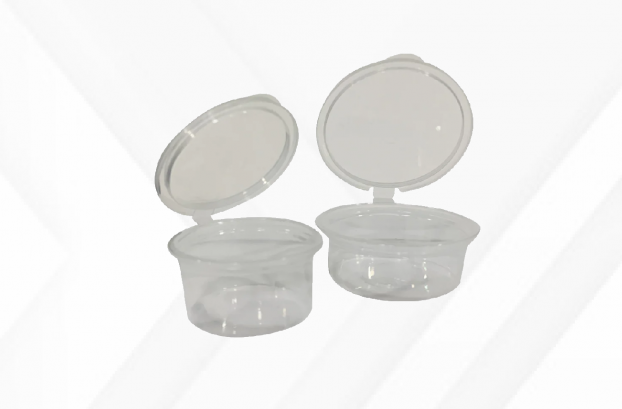 Salseros con tapa (0.5, 1.0, 1.5 y 2.0 oz)